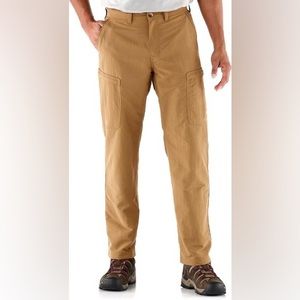REI • NWT Adventures Nylon Zip Cargo Pants Tan Brown Khaki Size 42x32